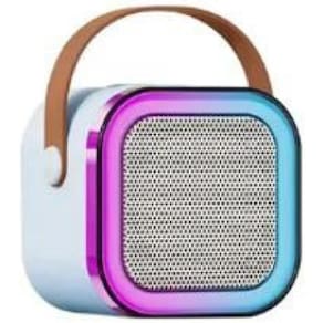 Celebre Em Grande Estilo A Caixa Som Karaokê Rgb Colorida