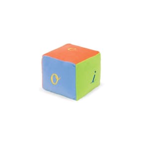 Dado Didático De Pelúcia Colorido 15 Cm Antialérgico