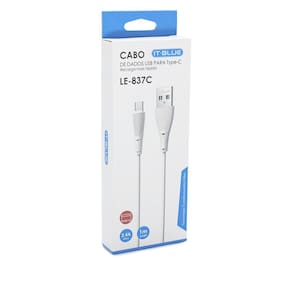 Cabo It-Blue 2.4A Usb Tipo-C Le-837C Type C