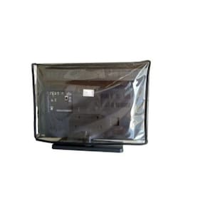 Capa Tv 42 Polegadas Led Fechada Em Pvc Transparente