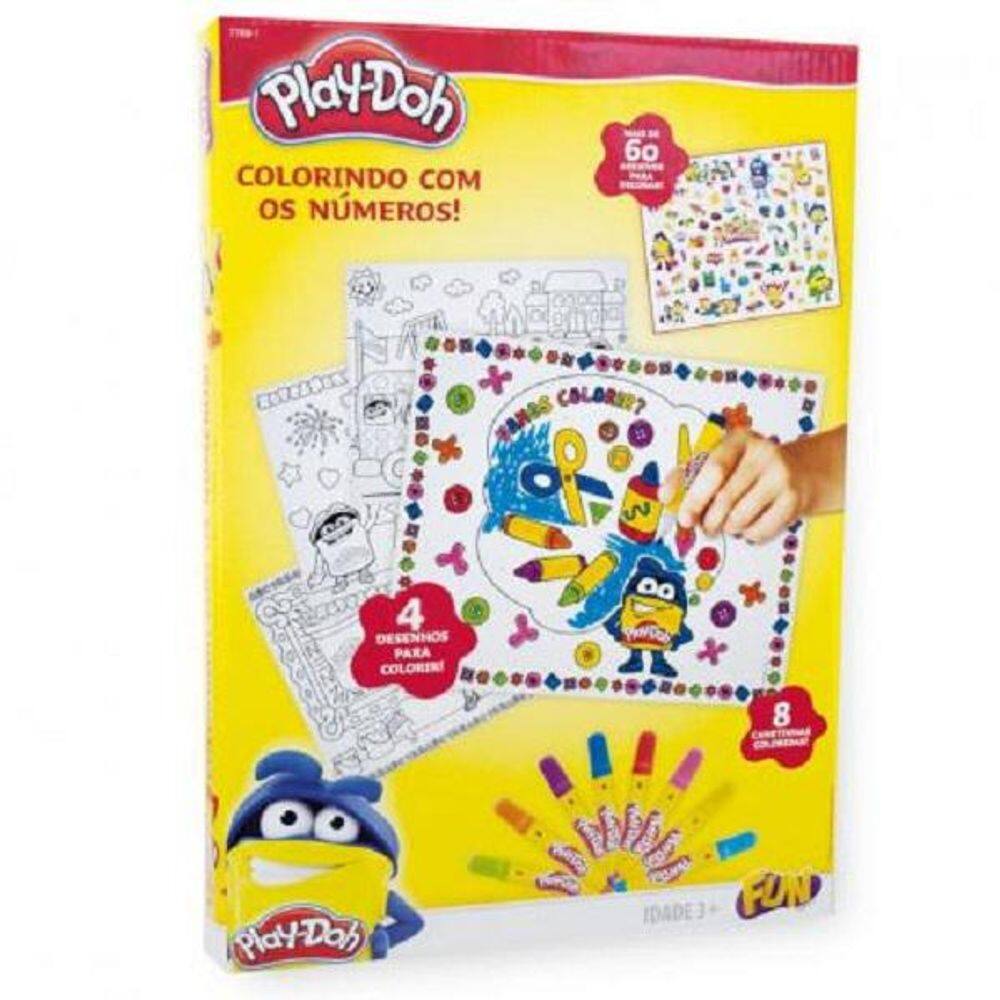 Play Doh Colorindo Com Números  77881 Fun