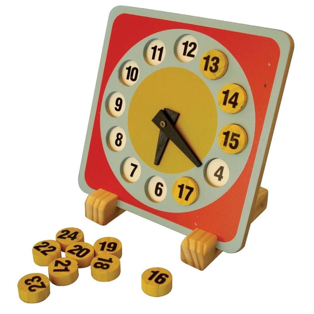 Brinquedos Educativos - Relógio Didático 240x240x6mm