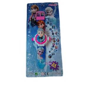Frozen Brinquedo Infantil Relógio Projetor Imagem