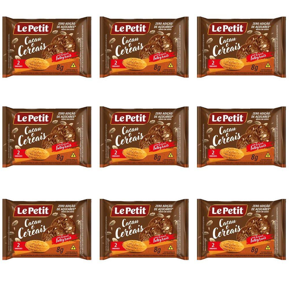 Sache Biscoito Cacau E Cereais Integral 360Un Clinica Facil