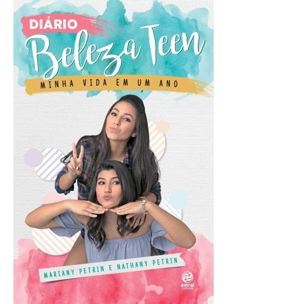 Livro Diario Beleza Teen Minha Vida em Um Ano