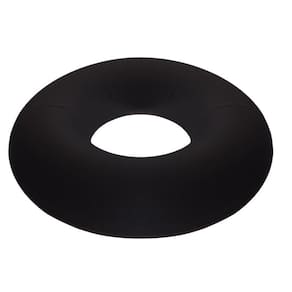Assento Soft Látex Preto - Alívio de Pressão e Conforto