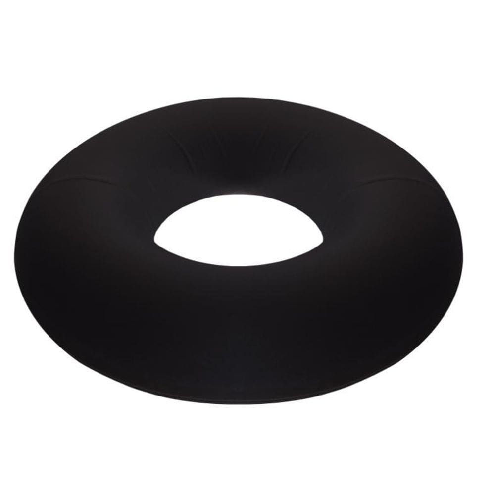 Assento Soft Látex Preto - Alívio de Pressão e Conforto