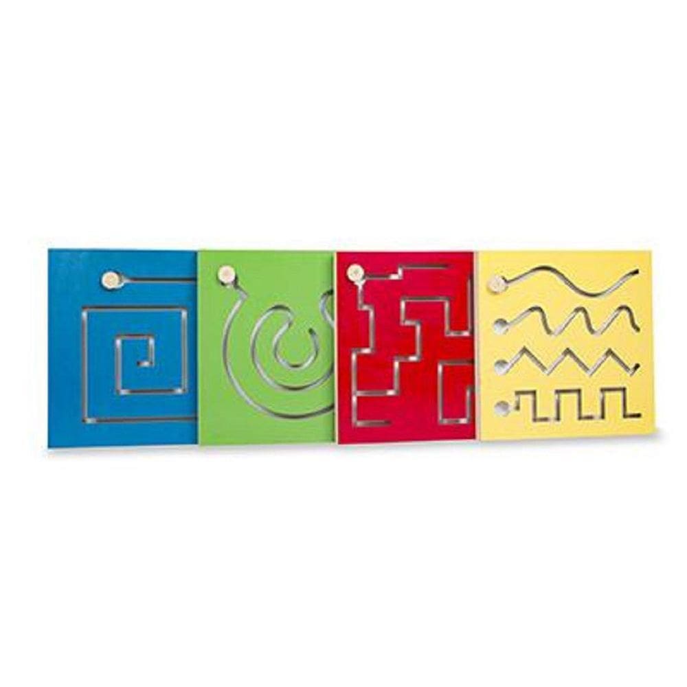 Brinquedo Educativo Kit Painéis Psicomotores - 4 Painéis