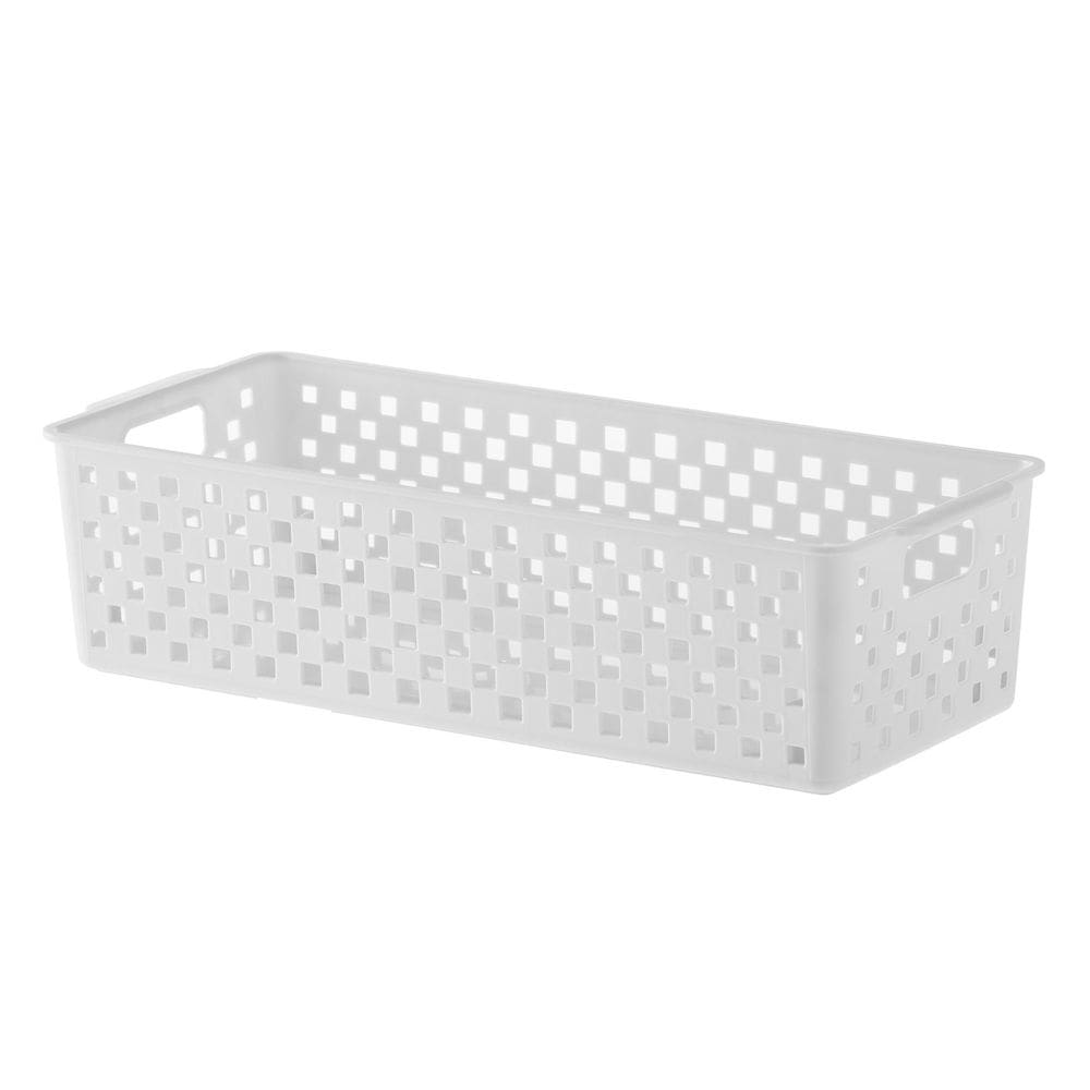 Cesto Organizador Quadratta 34X15X9 Branco