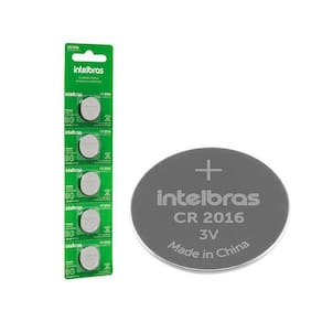 Bateria Botão de Lítio CR2016 3V | Durabilidade Alta