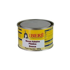 Massa Plástica Branca 400g Iberê com Catalisador