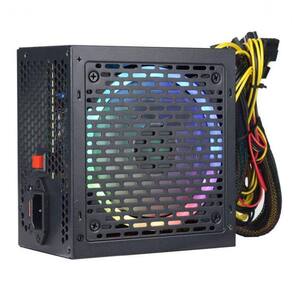 Fonte Gamer Dash 500W Preto Com Fan Led Rgb - Vfg500Wpr