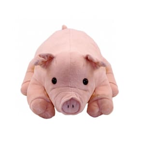 Porco Rosa Deitado 47cm - Pelúcia