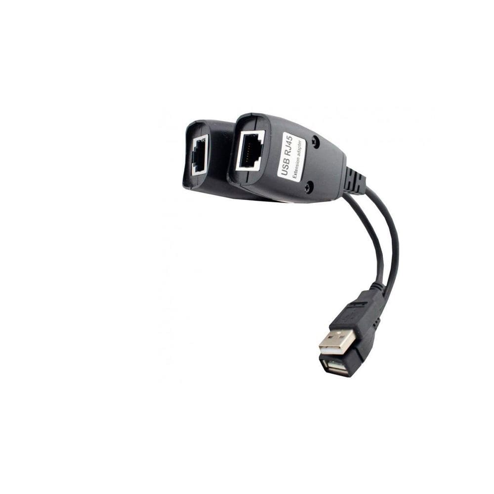 Cabo Extensor Usb Via Cabo De Rede
