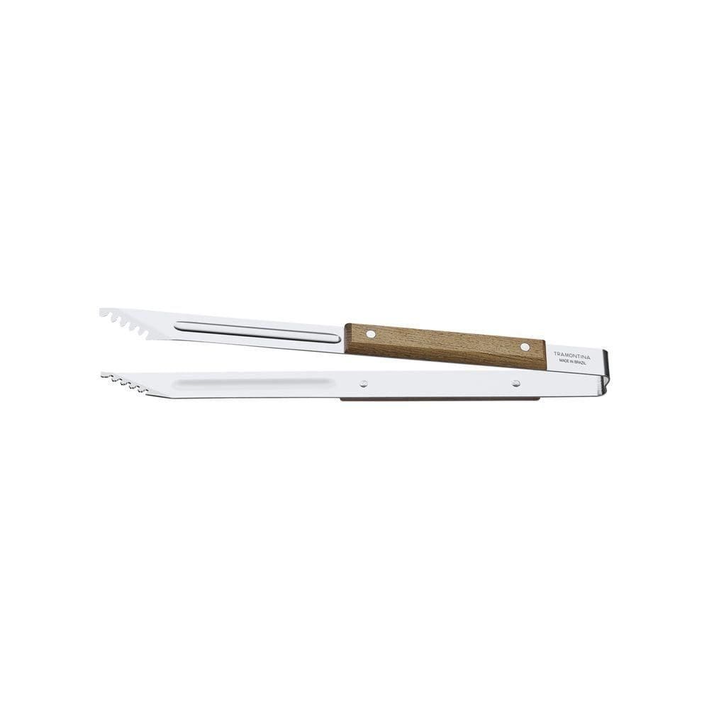 Pegador Para Carne Tramontina Churrasco Com Lamina Em Aço Inox E Cabo De Madeira 37 Cm