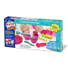 Massinha Diver Massa Confeitaria Divertida - Divertoys 8060