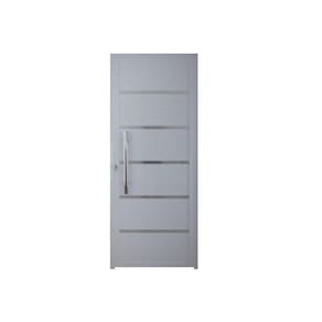 Porta Lambril Solara Com Puxador 80 X 2.10 Branca Lado Esquerdo - Hale