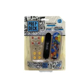Skate de Dedo Multikids Prodeck com 1 Unidade e Acessórios