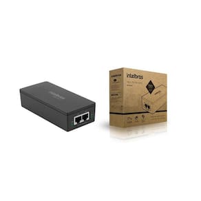 Injetor PoE 200 AT - Alimenta Dispositivos PoE Ieee 802.3at