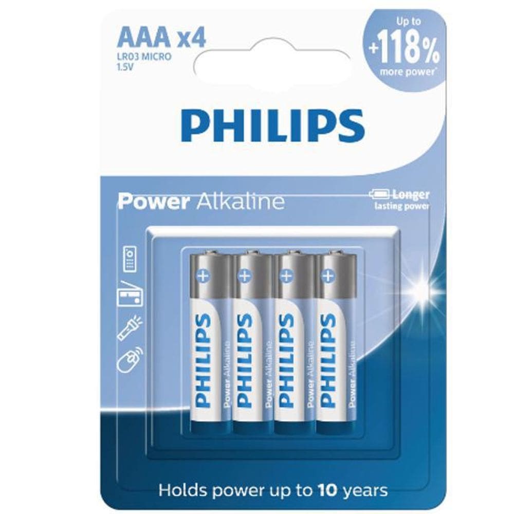 Pilhas AAA Sony 4 Unidades - Novo - Não Recarregável
