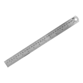 Régua De Aço Inoxidável 300 Mm 12`` - Eda 2Jh