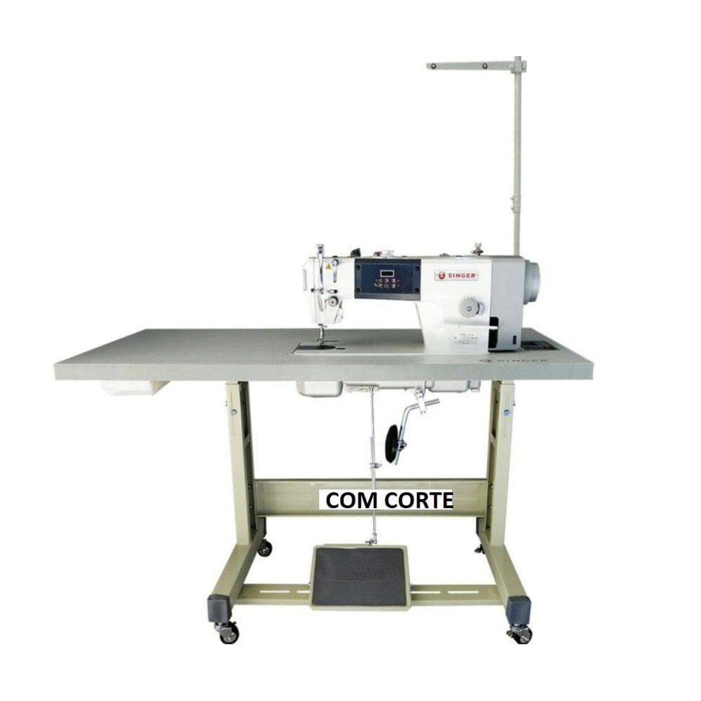 SINGER RETA Corte de Linha direc drive-110v+mesa