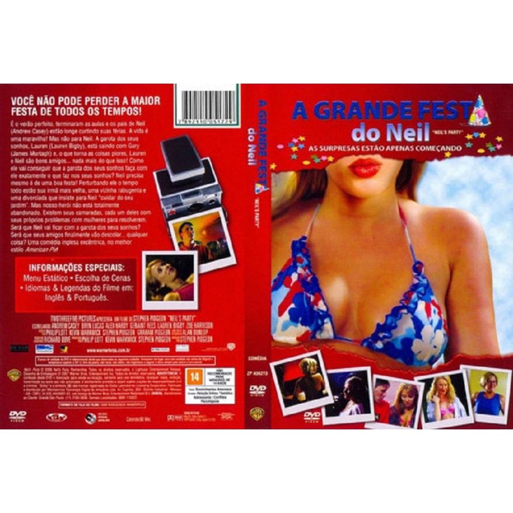 Dvd A Grande Festa Do Neil