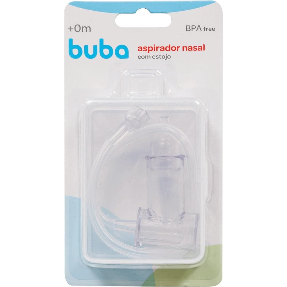 Aspirador Nasal De Sucção Com Estojo - Buba