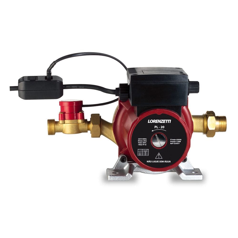 Pressurizador de água lorenzetti PL-20 20 MCA -220 Volts