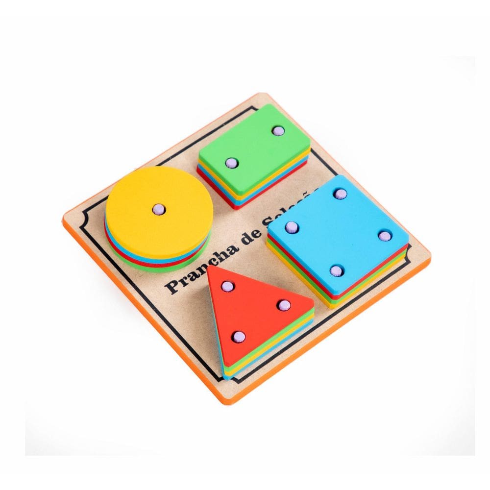 Prancha De Seleção Brinquedo Educativo Pedagógico Em Mdf