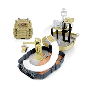 Brinquedo Rescue Nation Base Militar Na Mochila Toyng 43603