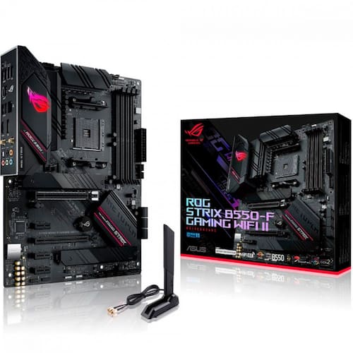 Imagem do produto Placa Mãe Asus Rog Strix Para AMD AM4 B550-F Gaming Wifi II 4xDDR4 ATX em Ponto Frio