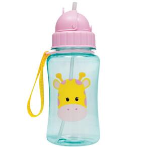 Garrafinha Com Canudo Animal Fun Menina - Girafa - Buba