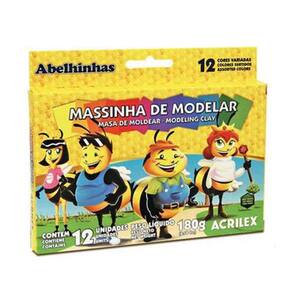 Massa Modelar Soft 12Cores Acrilex