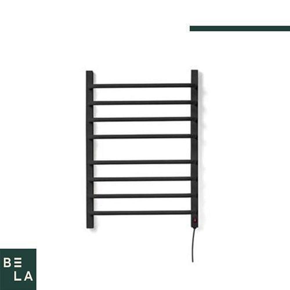 Flape - Toalheiro Térmico Grande Preto 220V - Lado Direito