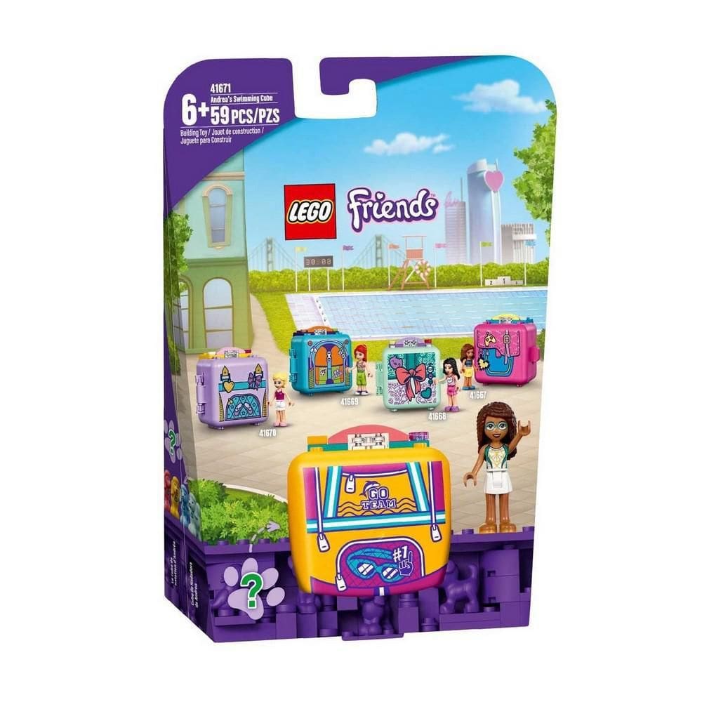 LEGO Friends Cubo Natação Andrea 41671 - Mochila Esportiva
