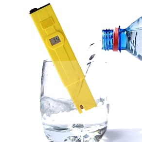 Medidor de pH Digital Compacto Precisão e Durabilidade com Visor LCD Digital