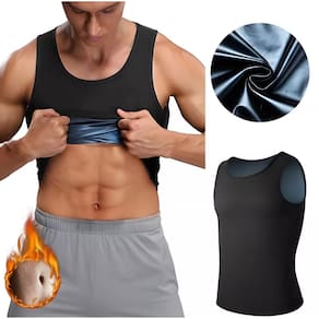 Colete Camiseta Redutor GG Ideal para Homens Abdomen Definido