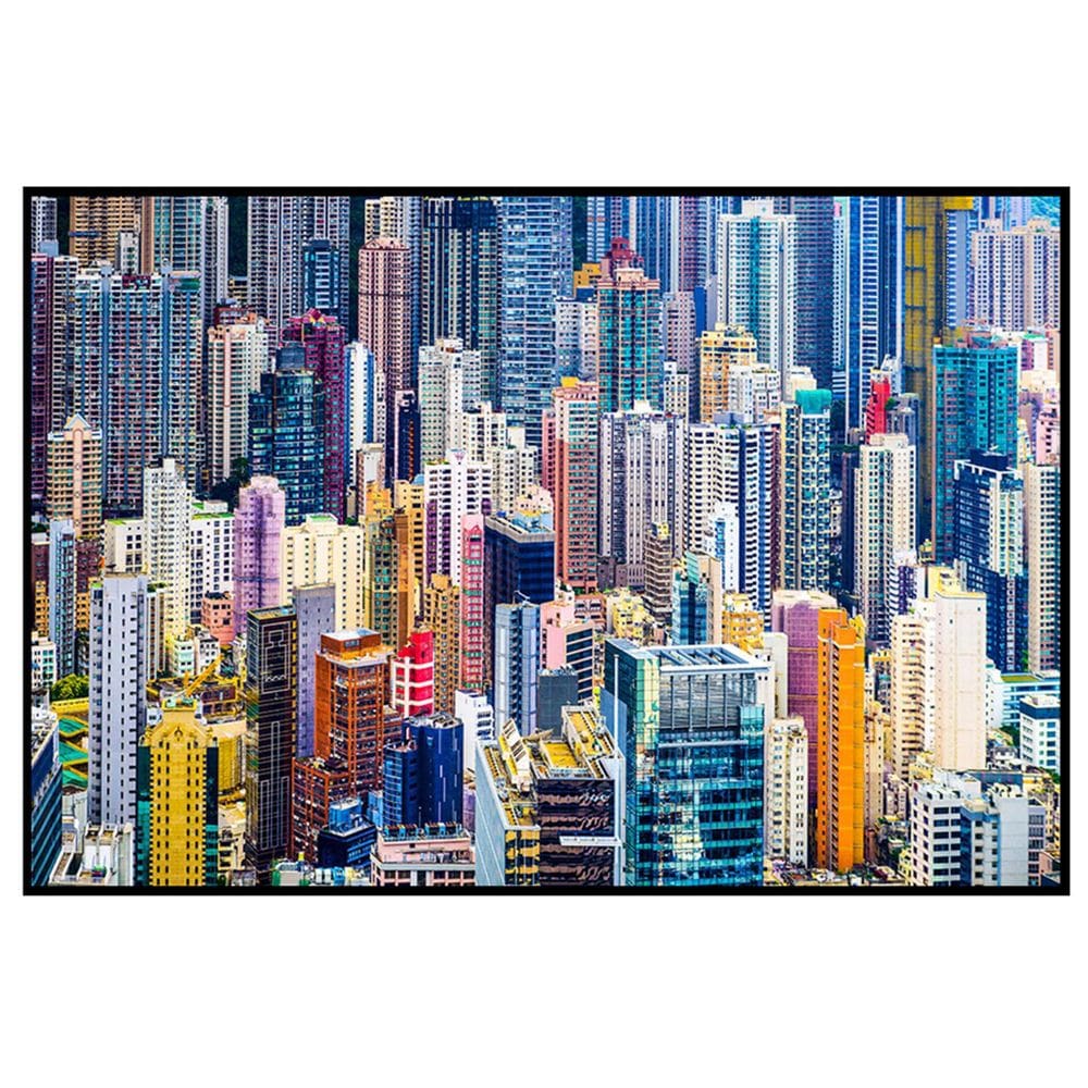 Quadro Decorativo Barcelona Colorful City I Color 60X90 Cm