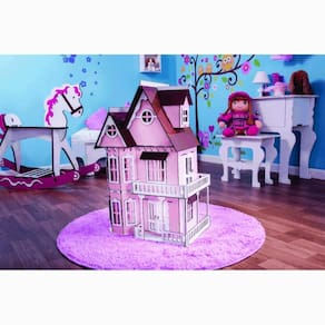 Casa De Bonecas Escala Polly Modelo Mirian Princesa - Darama