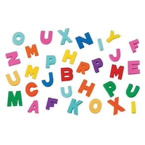 Jogo De Letras E Vogais 62 Peças 5Mm