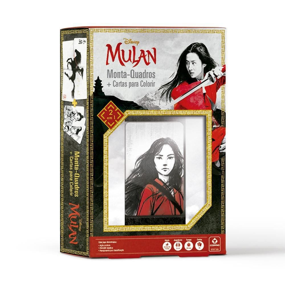 Jogo Mulan - Monta Quadros