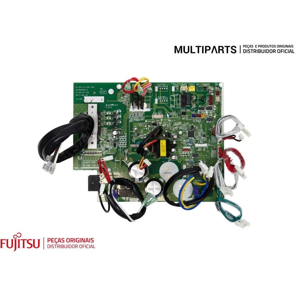 Placa Controle Cond Ar Split Fujitsu Aobg24Lat3 9709682746