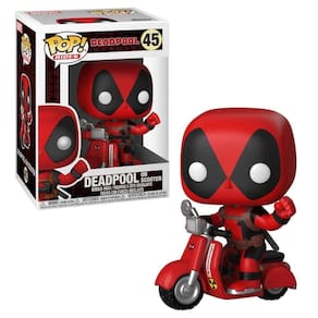 Boneco Funko Pop Rides - Deadpool - Deadpool & Scooter