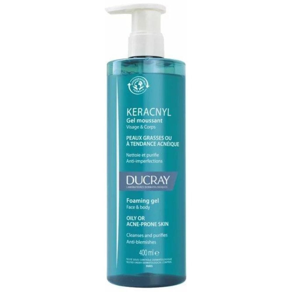 Gel de Limpeza Keracnyl 300g - Ducray - Para Pele Acneica