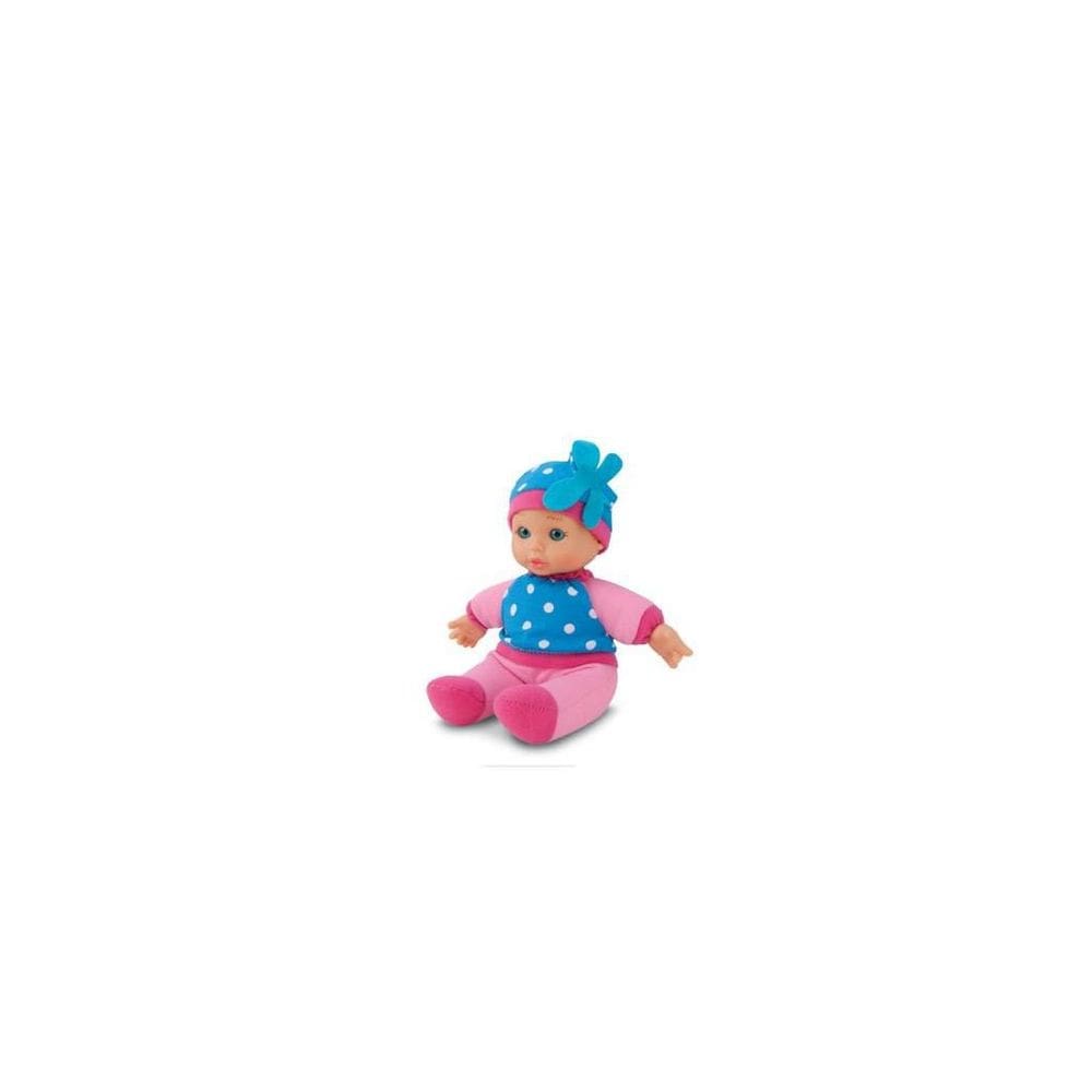 Boneca Baby Love Pink 26 Cm Antialérgica