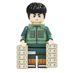 Boneco Blocos De Montar Rock Lee Naruto Mangá