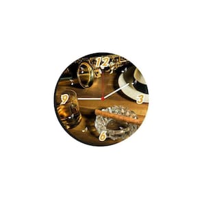 Relógio De Parede Decorativo Estilo Música 32