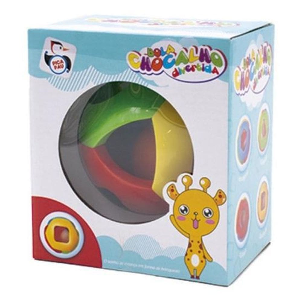 Brinquedo Infantil Bola Chocalho Divertida Para Bebês