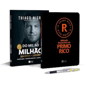 Seleção Thiago Nigro - 2 Livros + Caneta Marca Texto